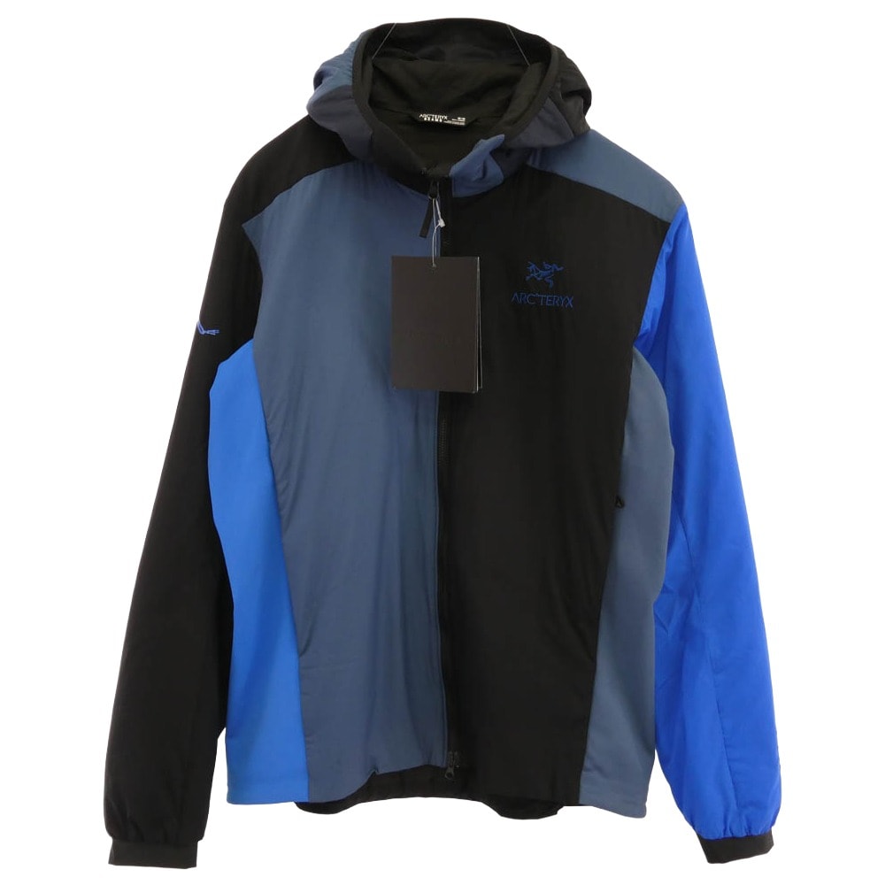 ARC'TERYX アークテリクス ジャケット X000006576 ×BEAMS ビームス別注 Atom LT Hoody アトム フーディー 中綿 パーカー ジャケット ブラック系 ブルー系 M【中古】