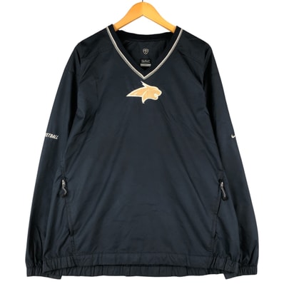 古着 ナイキ NIKE GOLF ゴルフ CLIMA-FIT Vネック ウォームアッププルオーバー メンズXL相当/eaa603065