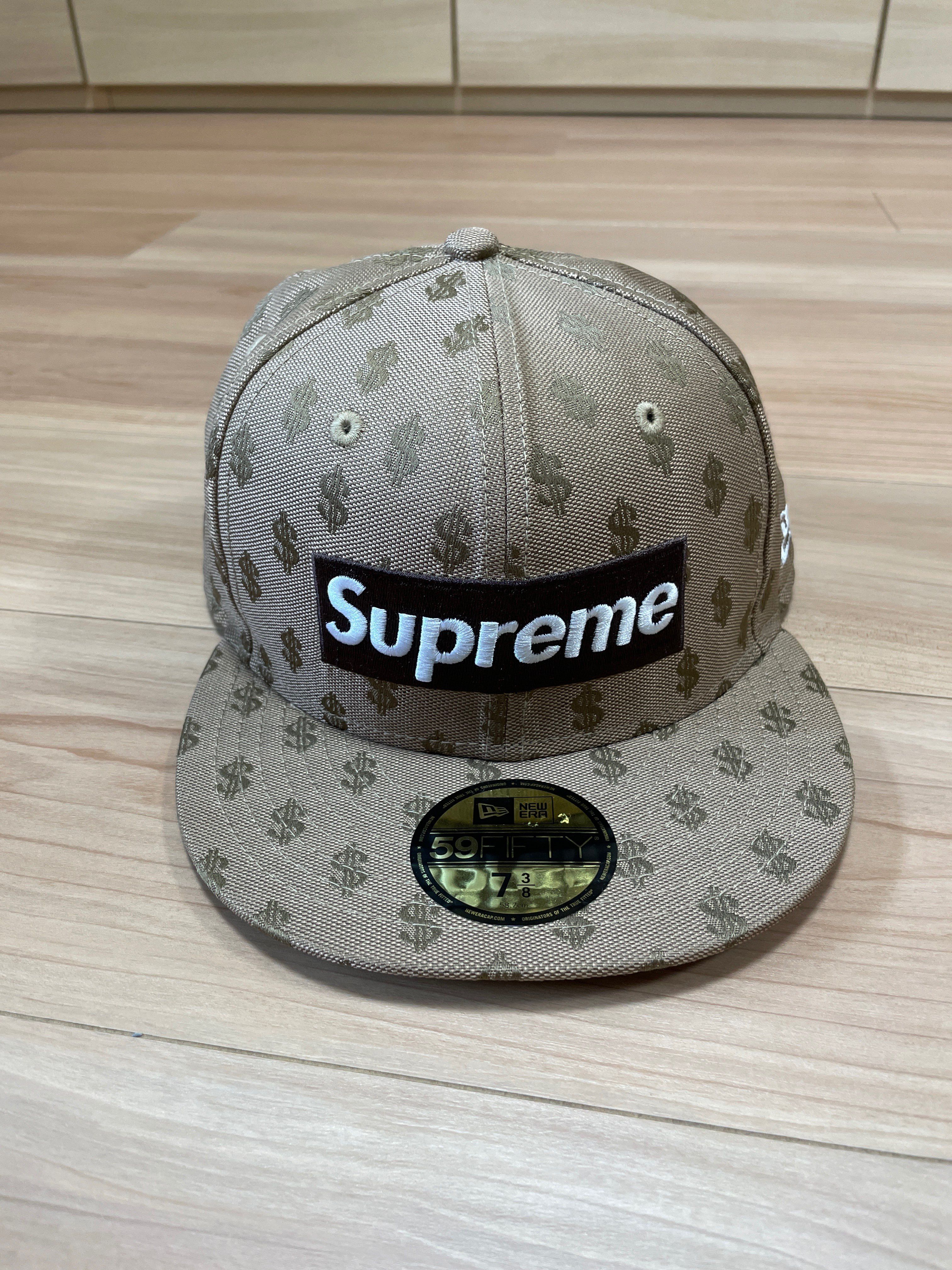 Supreme Monogram Box Logo New Era "Brown"