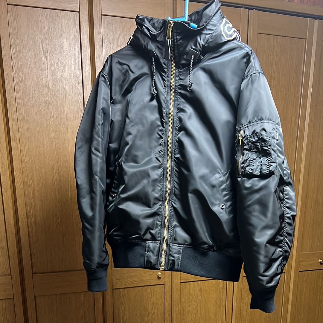 Supreme Hooded MA-1 "Black"