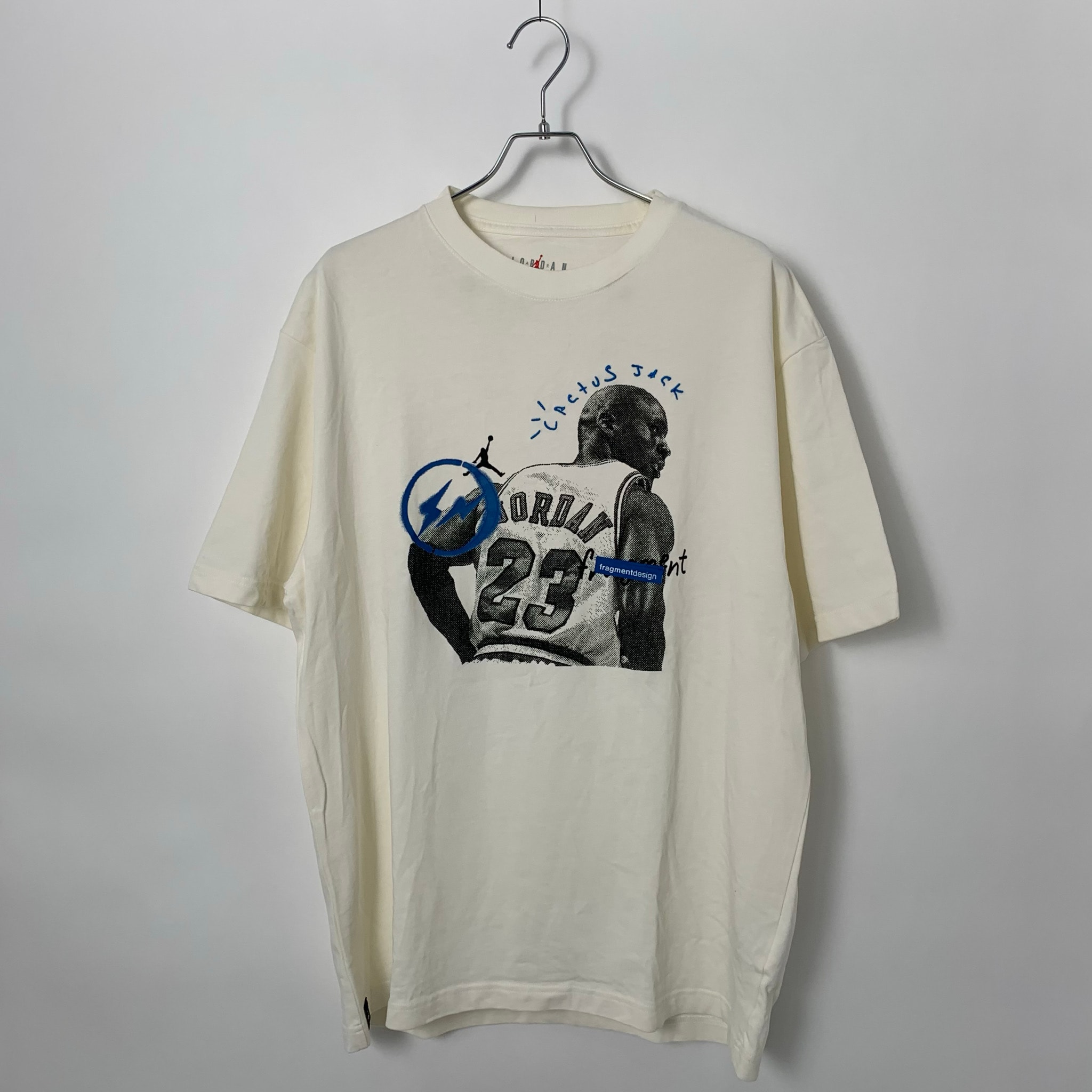 Air Jordan Travis Scott Fragment Tee "White"