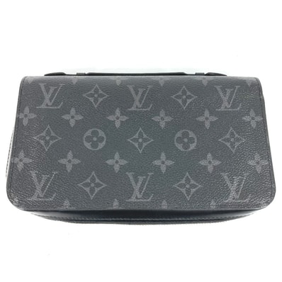 ルイヴィトン LOUIS VUITTON ジッピーXL M61698 モノグラムエクリプス トラベルケース ハンドバッグ ロングウォレット 長財布 モノグラムエクリプスキャンバス ブラック