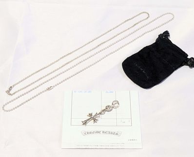 美品!インボイスあり!クロムハーツ 1ボール タイニー CH クロスチャーム