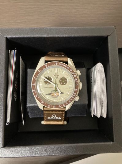 Swatch × Omega Mission to Saturn