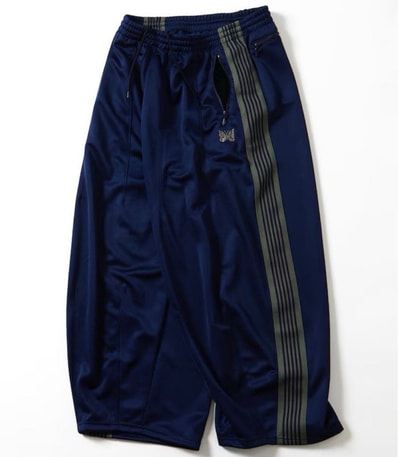 Needles x FREAK'S STORE Exclusive H.D.TrackPant PolySmooth "Navy"