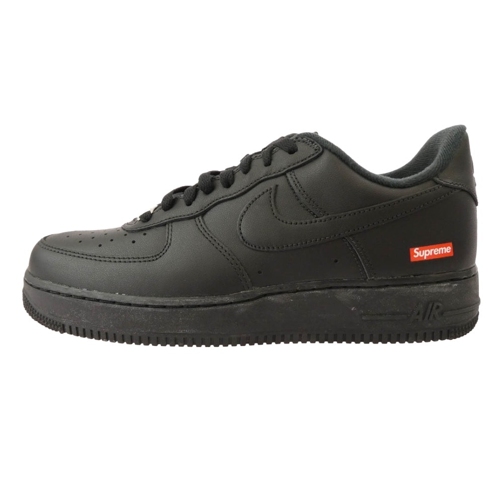Supreme シュプリーム スニーカー CU9225-001 × Nike Air Force 1 Low ナイキ AF1 エアフォース ロー ブラック ブラック系 27.5cm【新古品】【未使用】【中古】