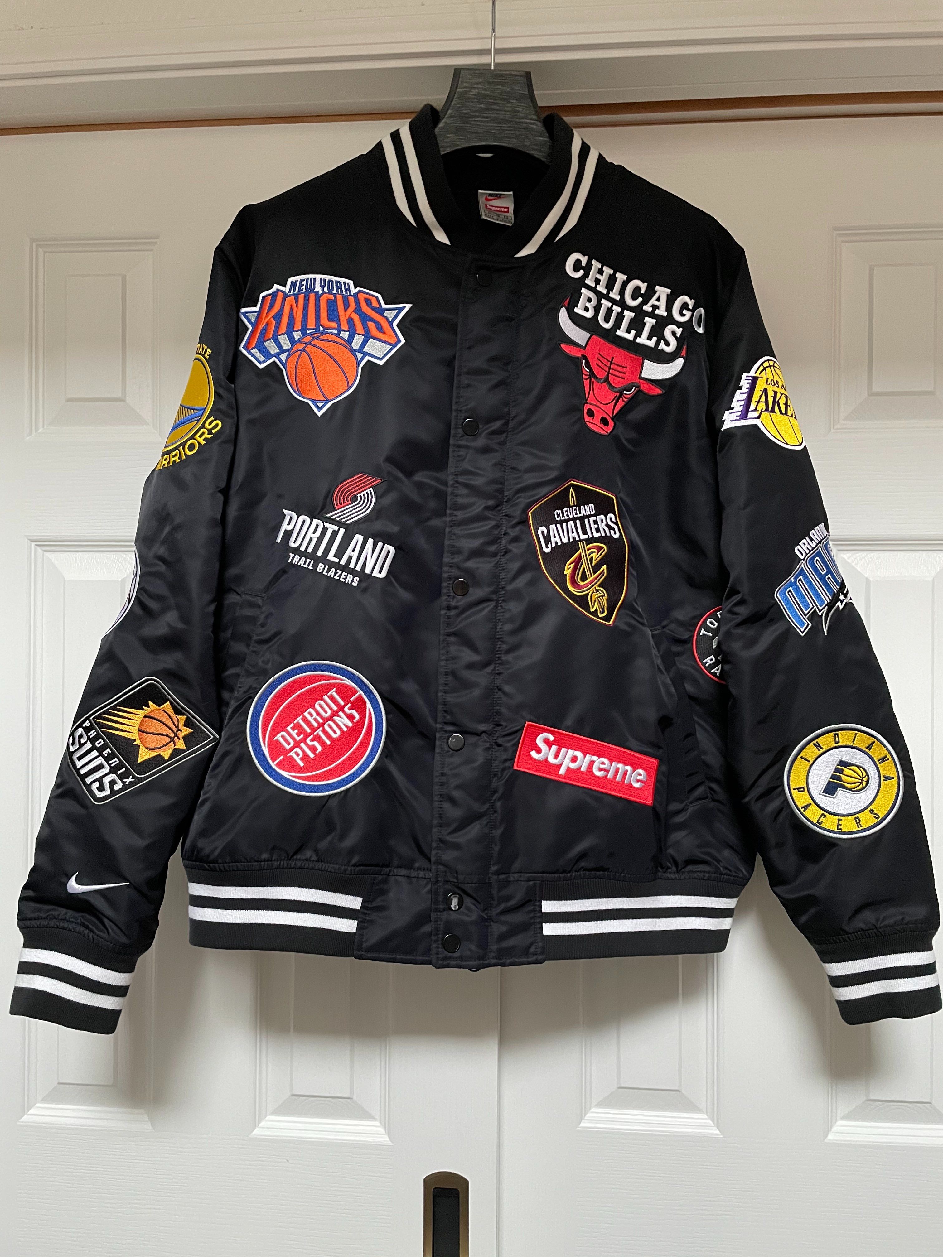 Supreme / Nike®/NBA Teams Warm-Up Jacket "Black"