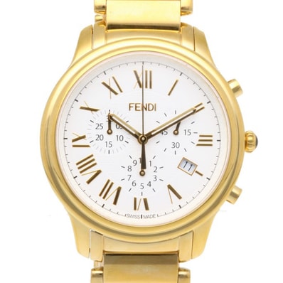 フェンディ クラシコ 腕時計 時計 GP 022-25200G-503 クオーツ メンズ 1年保証 FENDI 中古
