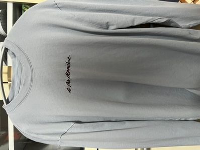 Jordan A ma maniere Long sleeve Tee "Obsidian Mist"