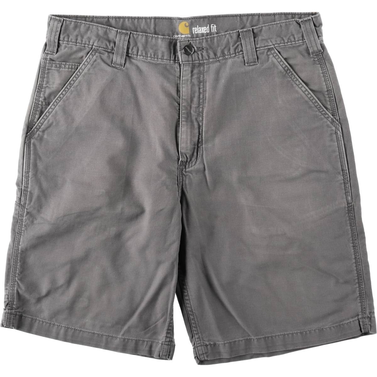 古着 カーハート Carhartt RELAXED FIT ダック地 ワークショーツ ショートパンツ メンズw37相当/eaa620602