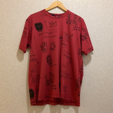 JUNYA WATANABE 【ジュンヤワタナベ】 Tシャツ ワインレッド 柄 M