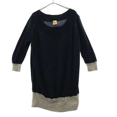 Paul+ Paul Smith ポールプラス ポールスミス 切替 長袖 ニット M セーター