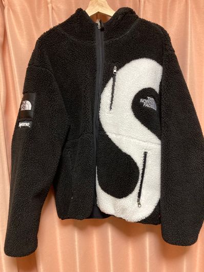 Supreme x The North Face S Logo Hooded Fleece Jacket "Black"