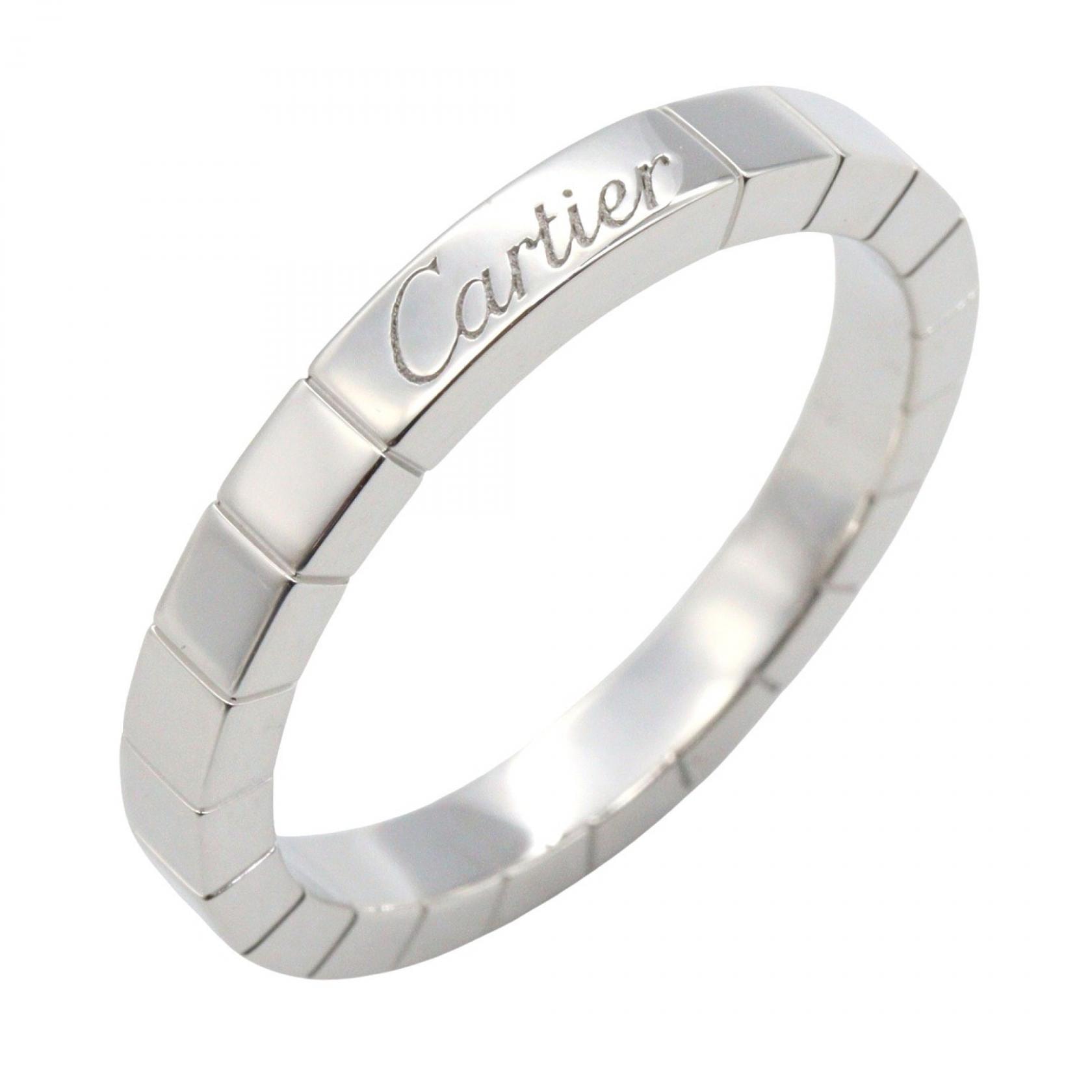 カルティエ CARTIER ラニエール リング リング・指輪 ジュエリー K18WG(ホワイトゴールド) メンズ レディース シルバー系 【中古】