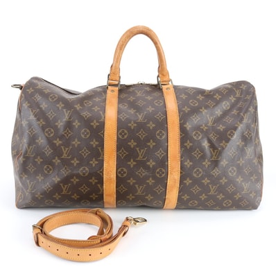 ルイヴィトン モノグラム キーポル バンドリエール55M41414