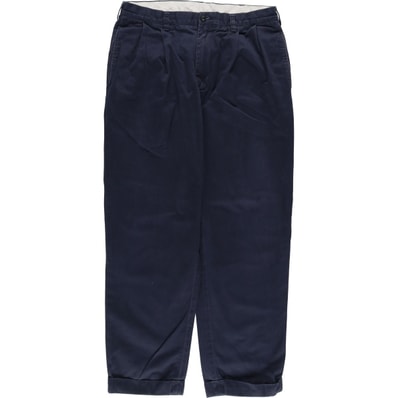 古着 ラルフローレン Ralph Lauren POLO by Ralph Lauren ANDREW PANT ツータック チノパンツ メンズw34相当/eaa458189