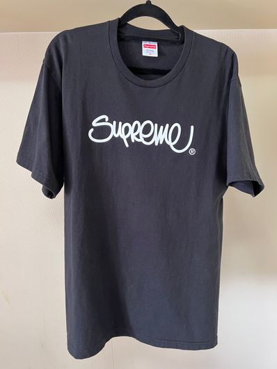 Supreme Handstyle Tee "Black"