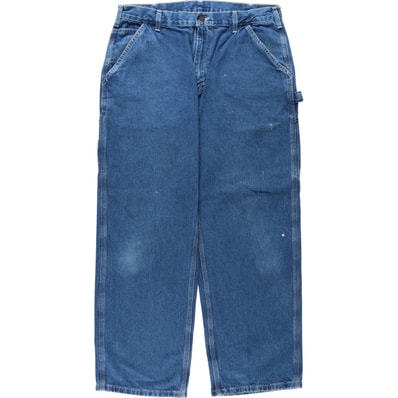 古着 カーハート Carhartt Dungaree Fit デニムペインターパンツ メンズw36相当/eaa654083