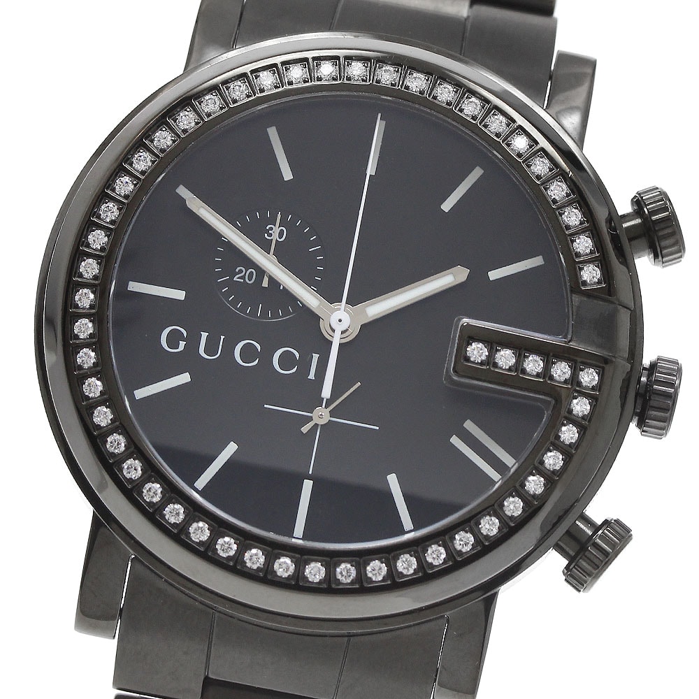 ☆美品 グッチ Gラウンド 101M/YA101340 メンズ 【中古】