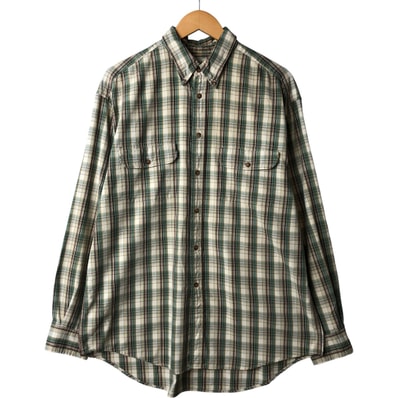 古着 90年代 ギャップ GAP オールドギャップ 長袖 ボタンダウンチェックシャツ メンズL相当 ヴィンテージ/eaa594787