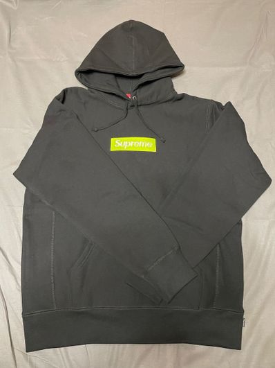 Supreme Box Logo Hooded Sweatshirt "Black" (17FW)