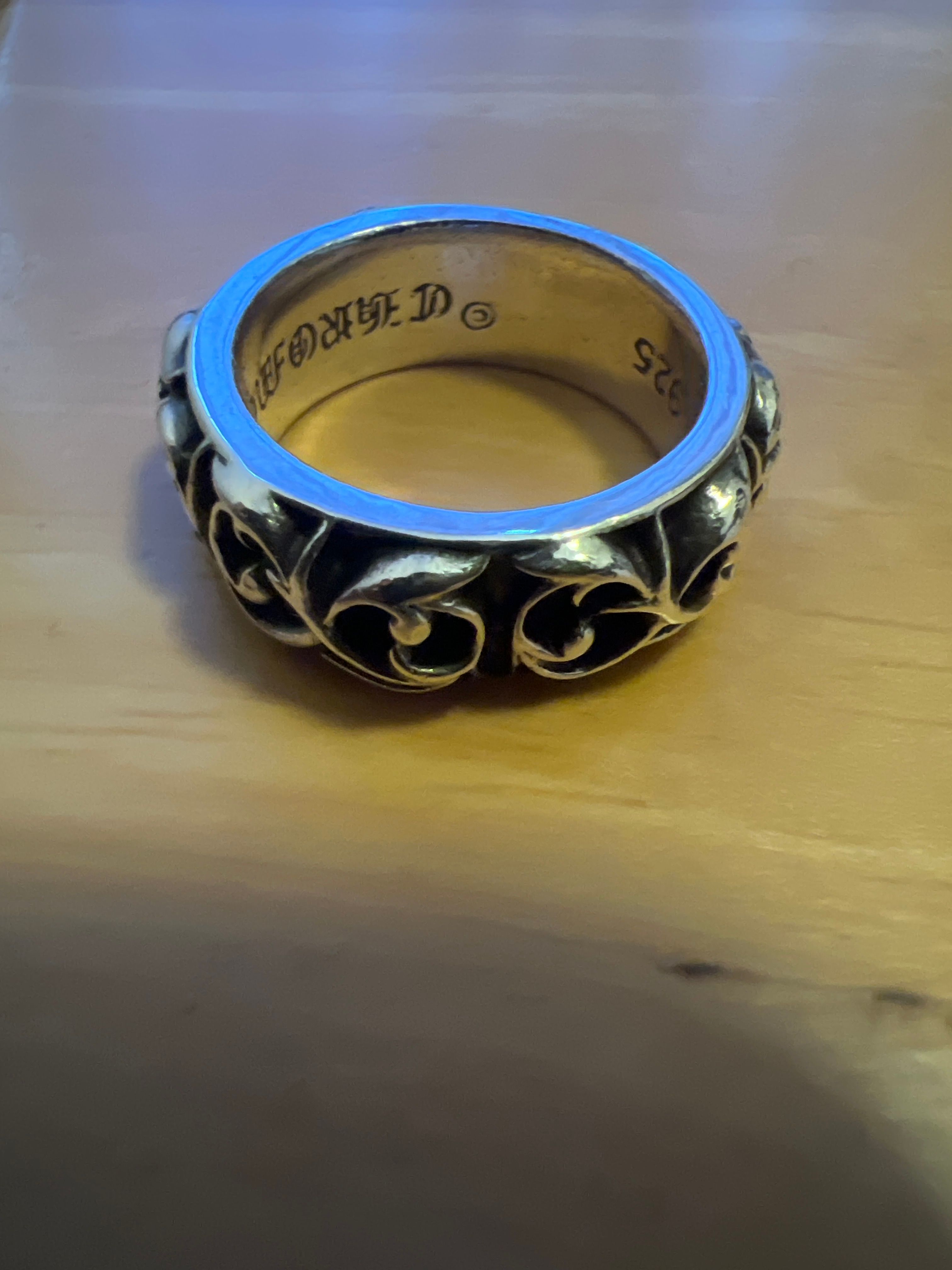 Chrome Hearts Eternity Vine Band Ring "Silver"