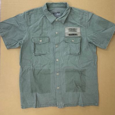 wtaps 半袖シャツ ミリタリー