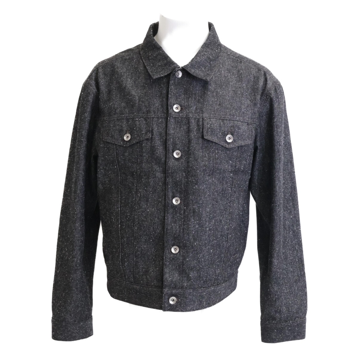 ベルルッティ 美品 スパークルド シルク混 デニム 48