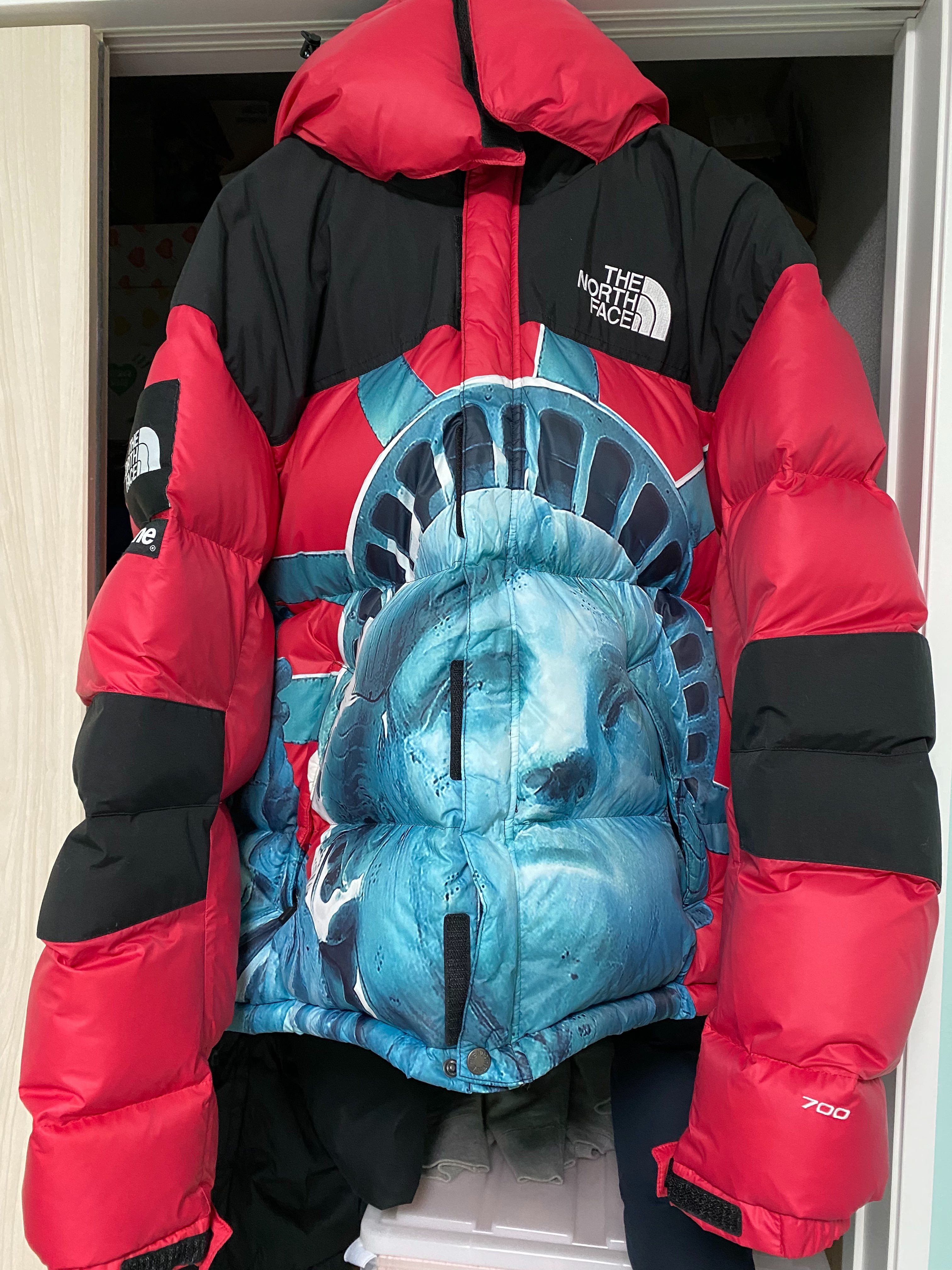 Supreme x The North Face Statue of Liberty Baltoro Jacket "Red"
