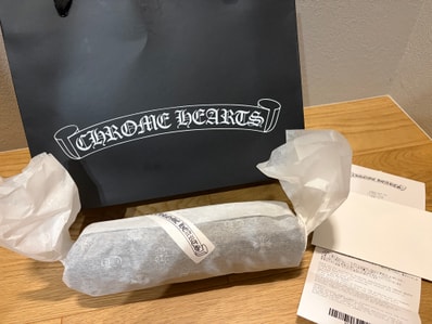 Chrome Hearts Scroll Label Print T-Shirt "Black"