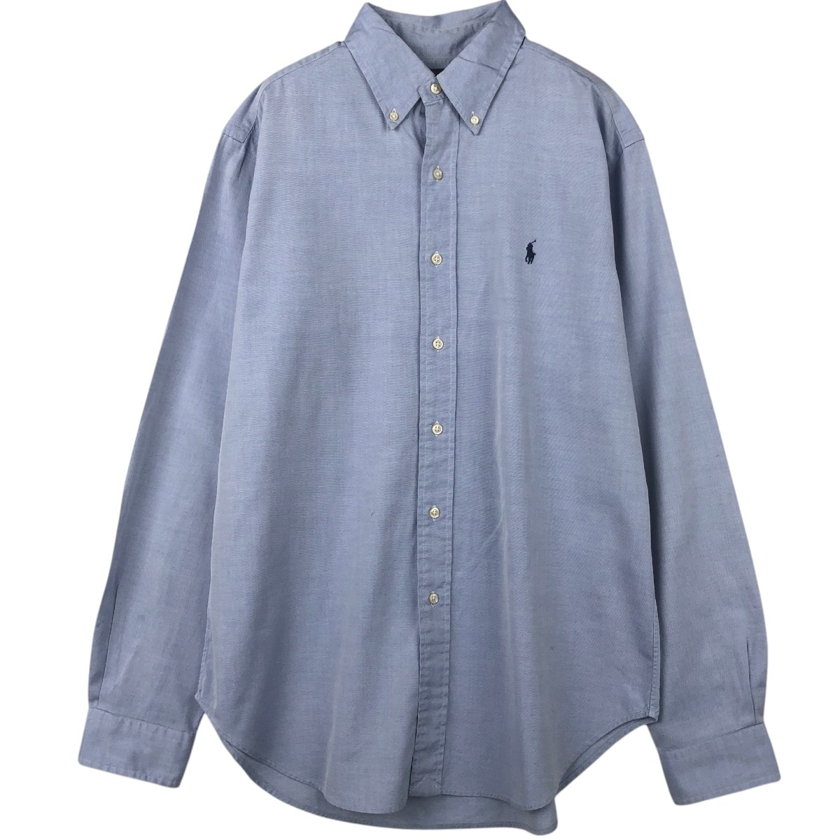 古着 ラルフローレン Ralph Lauren CLASSIC FIT クラシックフィット 長袖 ボタンダウンシャツ メンズM相当/eaa666174