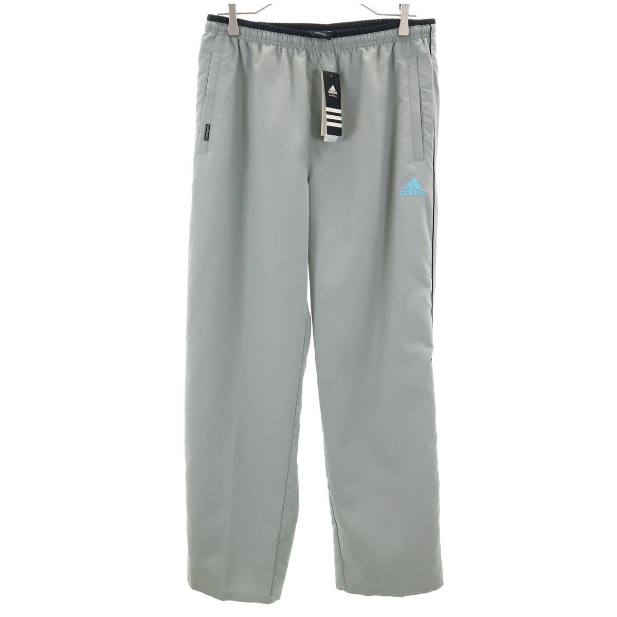 未使用 adidas アディダス ウインドパンツ L グレー