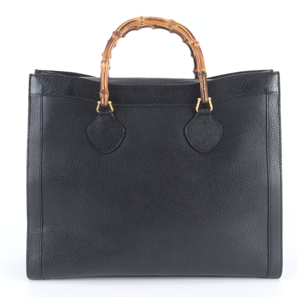 グッチ バンブー 002-1997 トート バッグ レザー