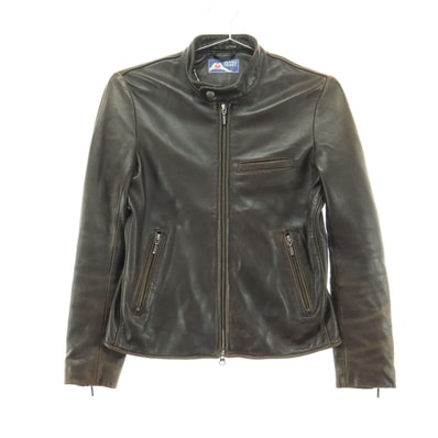 BEAMS HEART ビームスハート 長袖 レザージャケット ブラウン系