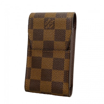 【6dd4878】ルイヴィトン シガレットケース ダミエ エテュイシガレット N63024 エベヌ【中古】メンズ レディース ユニセックス
