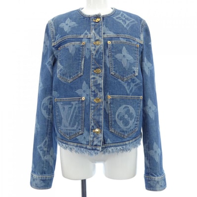 ルイヴィトン LOUIS VUITTON ジャイアントモノグラム カラーレス FKJA06ZPY デニムジャケット