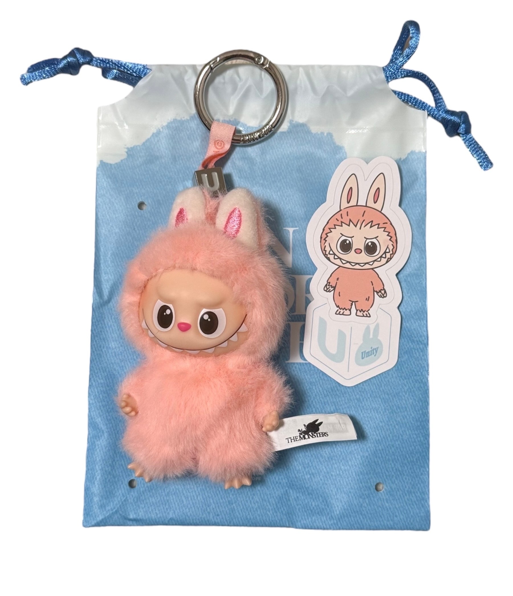 POP MART THE MONSTERS (LABUBU) Pin for Love Series-Vinyl Plush Pendant (N-Z) U