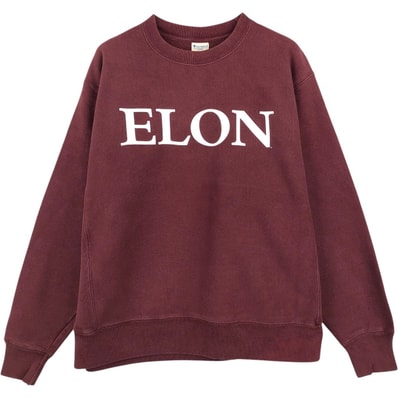 古着 00年代 チャンピオン Champion REVERSE WEAVE リバースウィーブ Elon University カレッジスウェットシャツ トレーナー メンズL相当/eaa680184