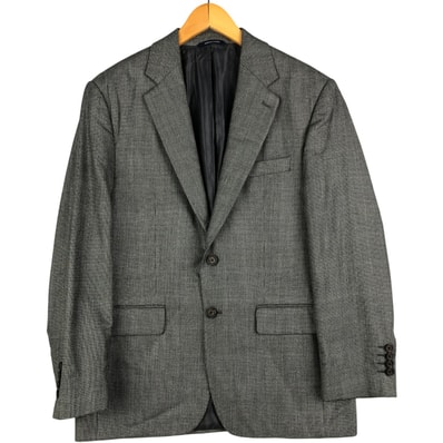 古着 ラルフローレン Ralph Lauren Ralph 千鳥格子柄 ウール×シルクテーラードジャケット カナダ製 メンズM相当/eaa600312