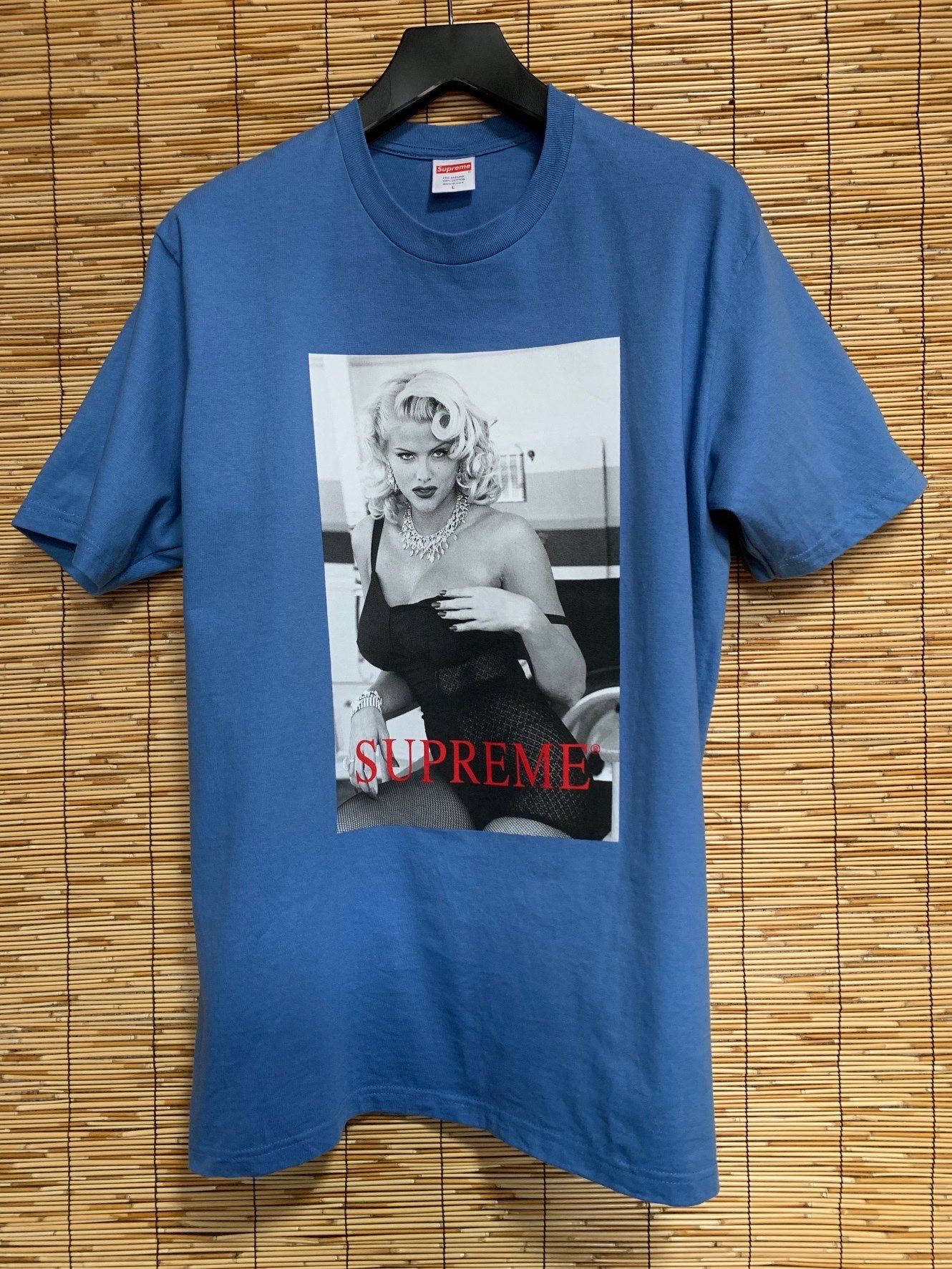 Supreme Anna Nicole Smith Tee "Light Royal"