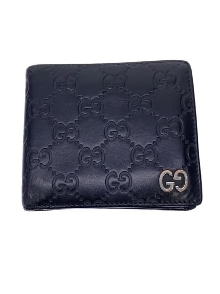 GUCCI グッチシグネチャーレザーウォレット グッチ シグネチャー レザー コインウォレット 
