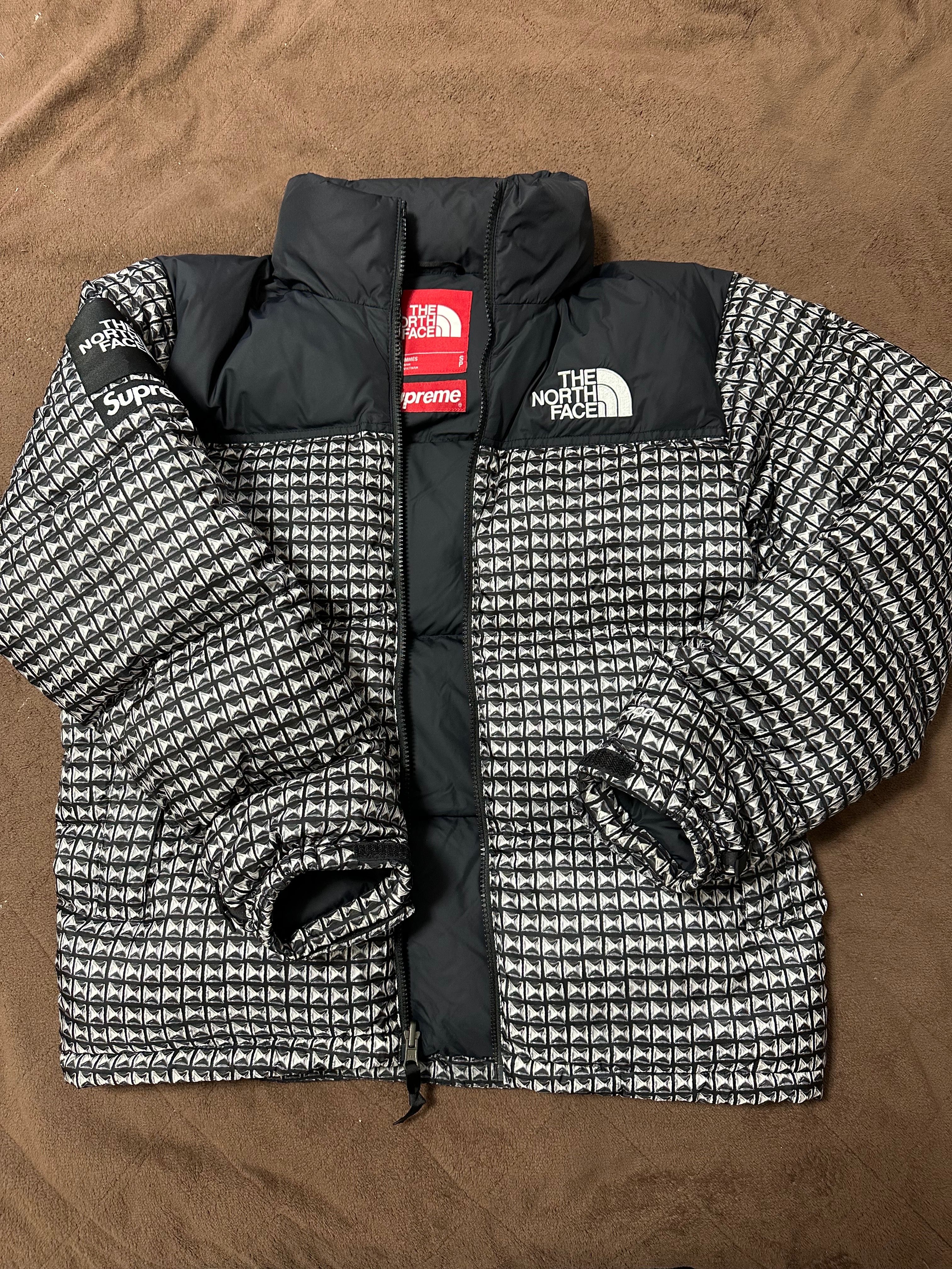 Supreme x The North Face Studded Nuptse Jacket "Black"