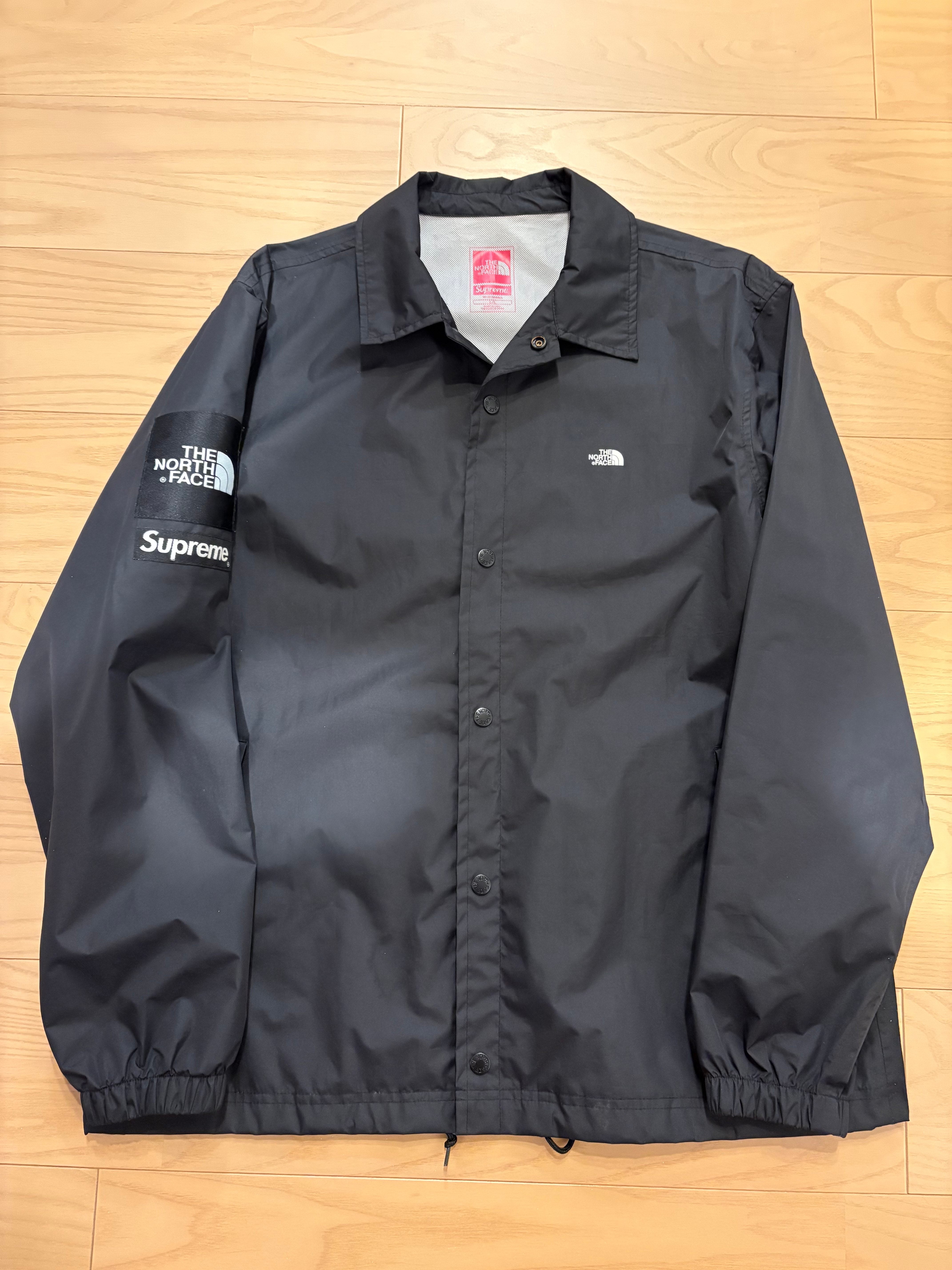 Supreme x The North Face Packable Coaches Jacket (15SS) "Black"
