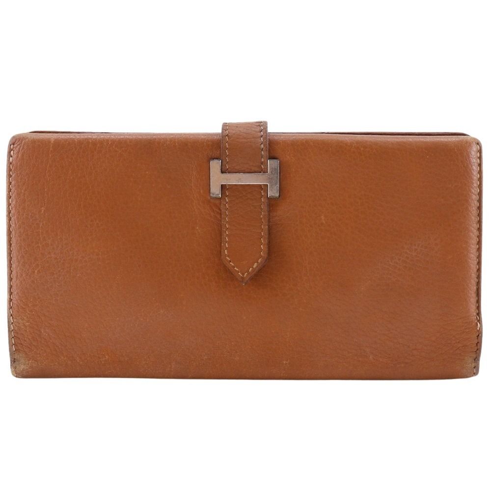 エルメス ベアン □C ユニセックス長財布