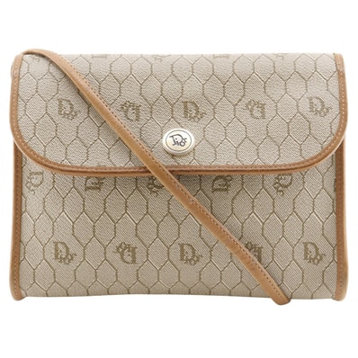 クリスチャンディオール ハニカム柄 ヴィンテージ レディースショルダーバッグ