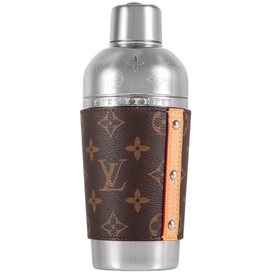 【未使用】LOUIS VUITTON ルイ・ヴィトン ジェームズシェ-カ- GI0792 モノグラムキャンバス レザー ステンレススチール シルバー ブラウン【中古】