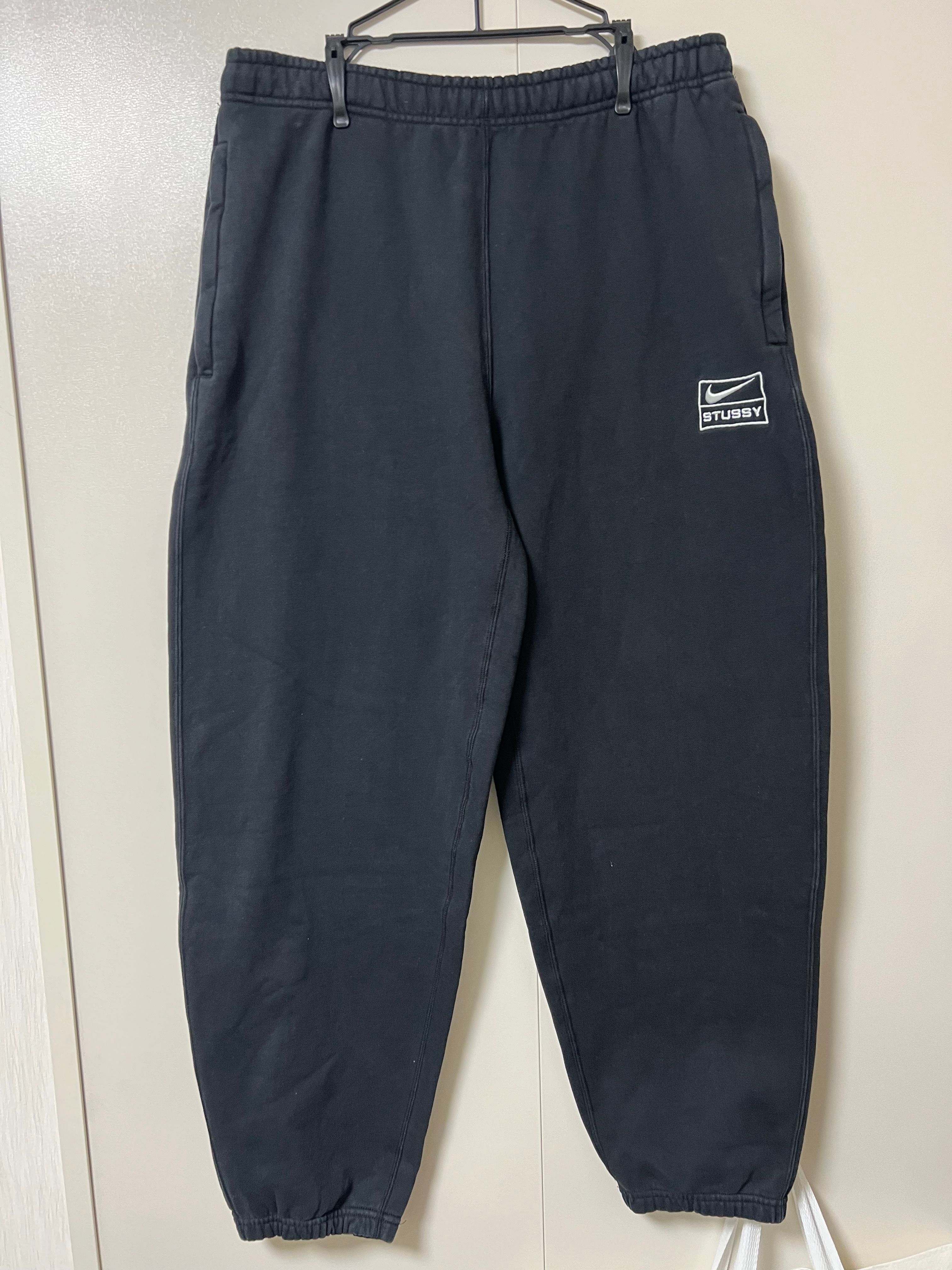 Stussy x Nike Washed Pants (US Size) "Black" DO5296-010