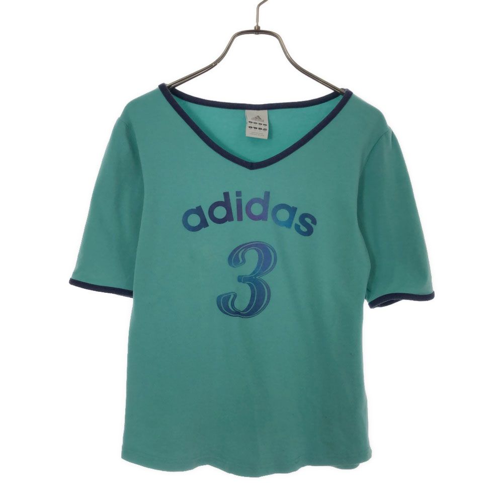 adidas アディダス 半袖 Vネック Tシャツ