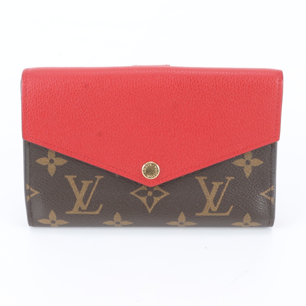 Louis Vuitton Monogram Portefeuille Palas Compact "Cerise"