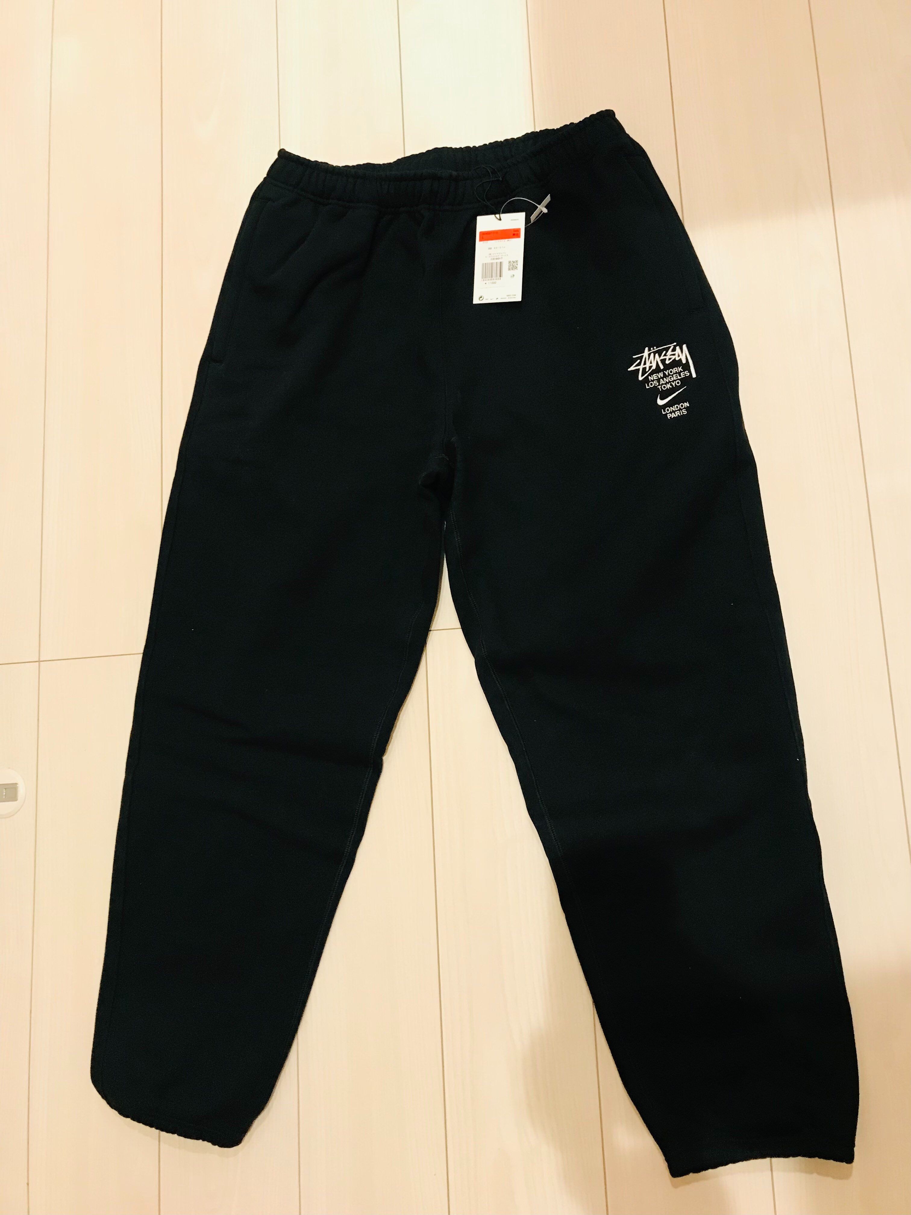 Nike x Stussy International Sweatpants (US Size) "Black" DC4227-010